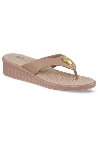 Sandalias Tacón Eluney Café Claro Para Mujer Croydon Croydon