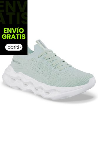 Tenis Para Caminar Dokox Verde Claro Croydon Para Mujer Croydon