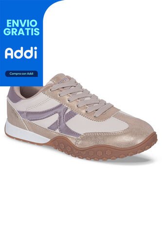 Tenis Urbanos Tebar Palo Rosa Croydon Para Mujer Croydon