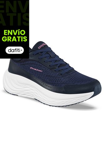 Tenis Running Zapi Azul Osc Croydon Para Mujer Croydon