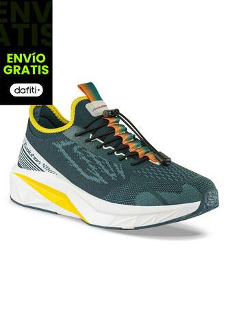 Tenis Running Rinsal Verde Croydon Para Hombre Croydon