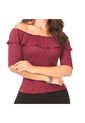 Blusa Adara Vino Para Mujer Croydon de Croydon