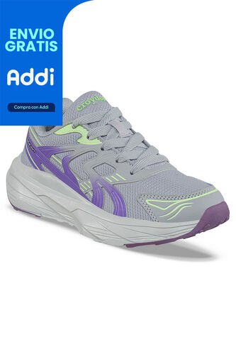 Tenis Running Deko Gris Croydon Para Niño Croydon