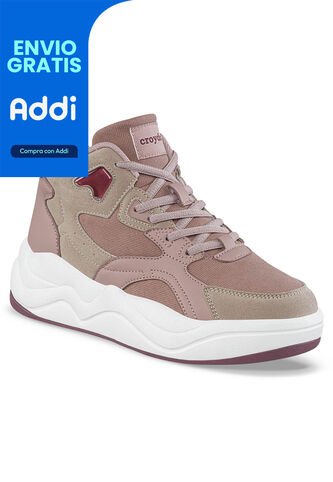 Tenis Urbanos Ysor Rosa Croydon Para Mujer Croydon