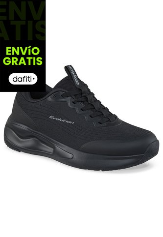 Tenis Running Quill Negro Croydon Para Mujer Croydon