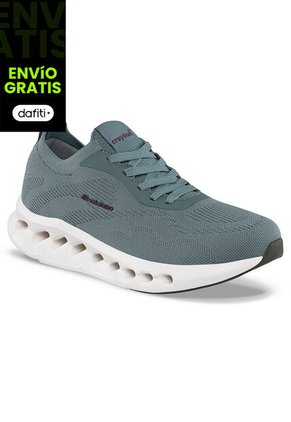 Tenis Running Dylez Gris Para Mujer Croydon