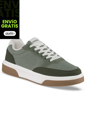 Tenis Urbanos Azdar Verde Para Hombre Croydon