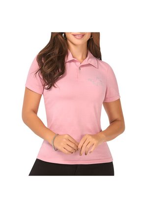 Blusa Polo Laura Rosa Para Mujer Croydon