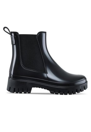 Botines Lluvia Kathie Negro Croydon Para Mujer