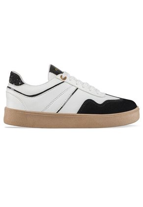 Tenis Urbanos Myranda Blanco-Negro Croydon Para Mujer