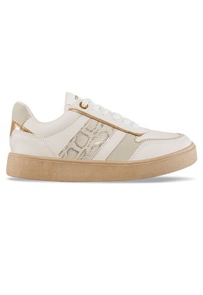 Tenis Urbanos Rhanda Beige Croydon Para Mujer