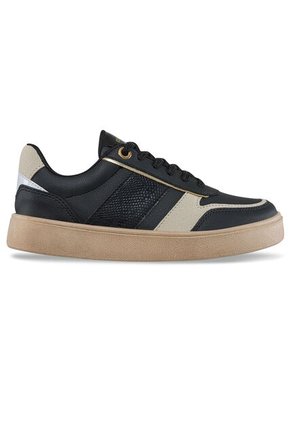Tenis Urbanos Rhanda Negro Croydon Para Mujer