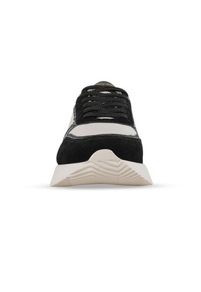 Tenis Urbanos Nuray Negro-Blanco Croydon Para Mujer