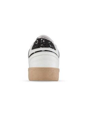 Tenis Urbanos Myranda Blanco-Negro Croydon Para Mujer