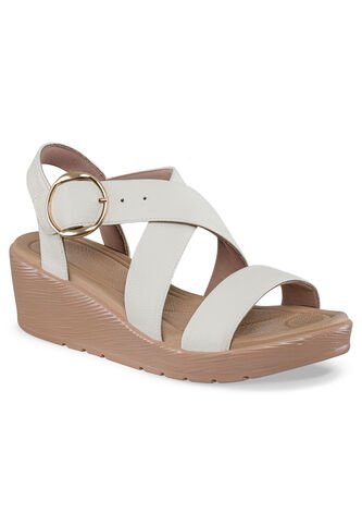 Sandalias Tacón Jaky Blanco Croydon Para Mujer Croydon