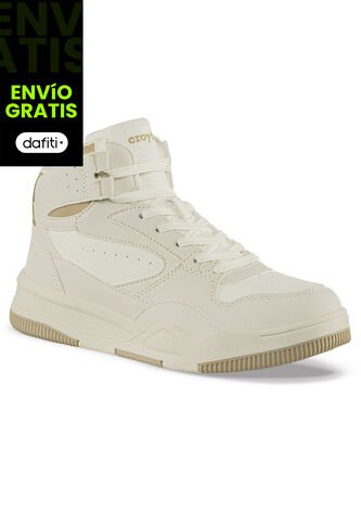 Tenis Urbanos Zedroni Beige Croydon Para Mujer Croydon