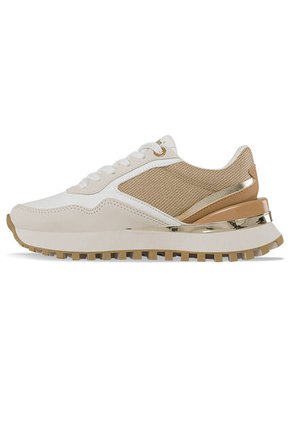 Tenis Urbanos Yeilin Beige-Café Croydon Para Mujer