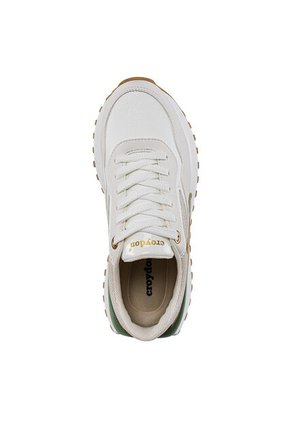Tenis Urbanos Yeilin Beige-Verde Croydon Para Mujer