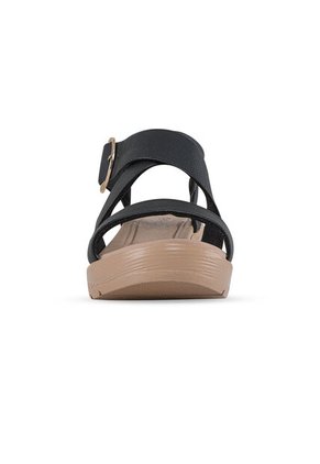 Sandalias Tacón Jaky Negro Croydon Para Mujer