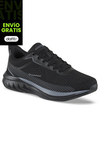 Tenis Running Zandu Negro Para Hombre Croydon Croydon