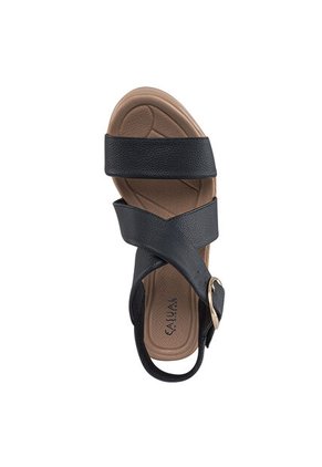 Sandalias Tacón Jaky Negro Croydon Para Mujer