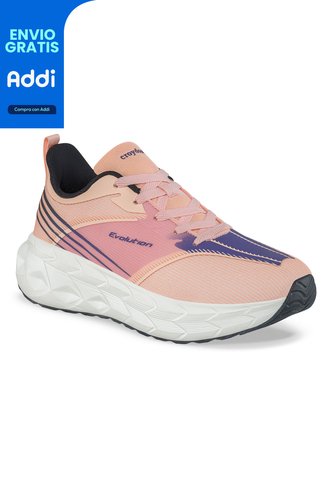 Tenis Running Bukir Rosa Croydon Para Mujer Croydon