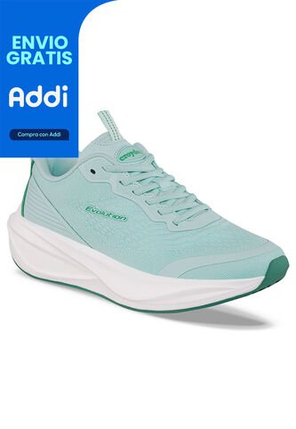 Tenis Running Nagov Verde Croydon Para Mujer Croydon
