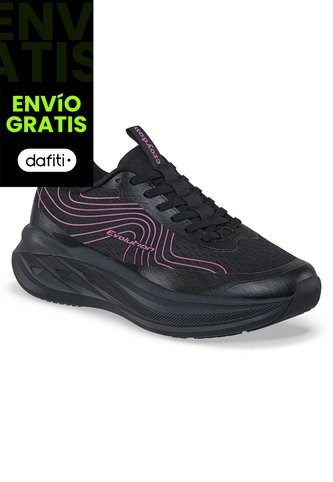 Tenis Running Syhu Negro Croydon Para Mujer Croydon