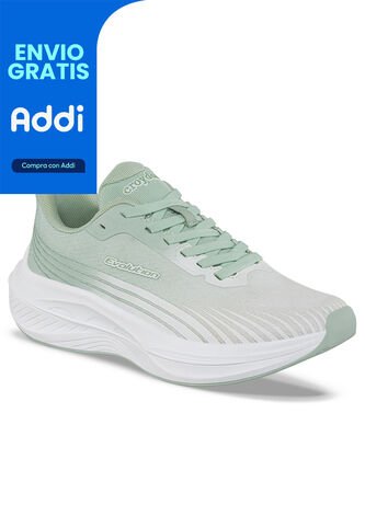 Tenis Running Lafog Blanco-Verde Croydon Para Mujer Croydon