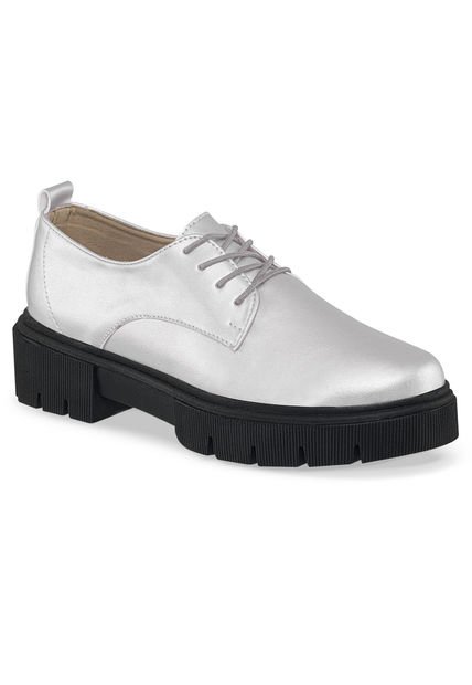Mocasines Adaya Plata Para Mujer Croydon