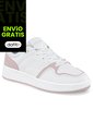 Tenis Urbanos Dagin Blanco-Rosa Croydon Para Mujer de Croydon