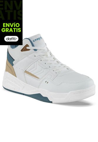 Tenis Urbanos Tiludo Blanco Croydon Para Hombre Croydon