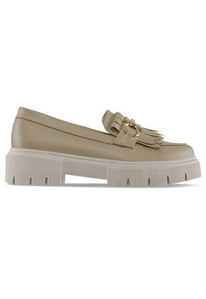 Mocasines Florist Beige Croydon Para Mujer