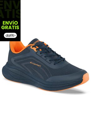 Tenis Running Velta Azul Osc Para Hombre Croydon