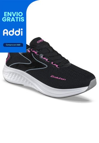 Tenis Running Bagol Negro Croydon Para Mujer Croydon