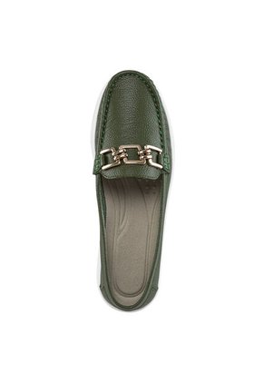 Mocasines Milly Verde Croydon Para Mujer