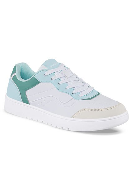 Zapatos Ceril Blanco-Agua Para Mujer Croydon