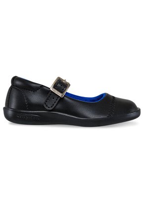Zapatos Escolares Colegial Lorik Negro Para Niña Croydon