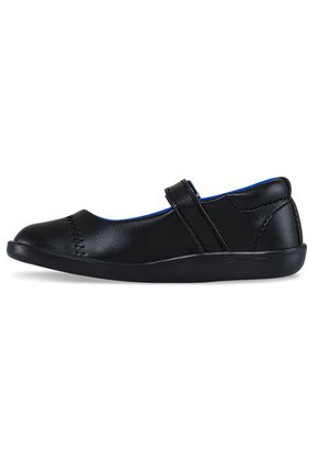 Zapatos Escolares Colegial Lorik Negro Para Niña Croydon