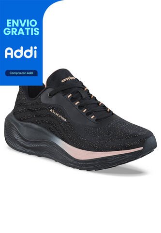 Tenis Running Seph Negro Croydon Para Mujer Croydon