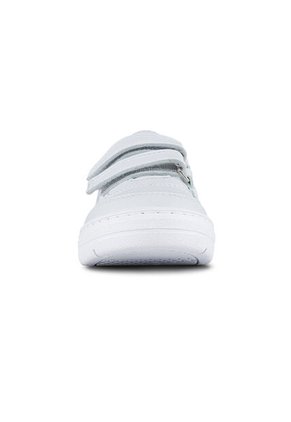 Tenis Colegio Roblo Velcro Blanco Para Niño Y Niña Croydon