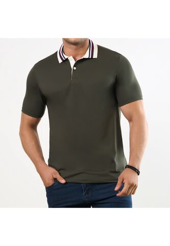 Camiseta Polo Lucas Verde Para Hombre Croydon Croydon