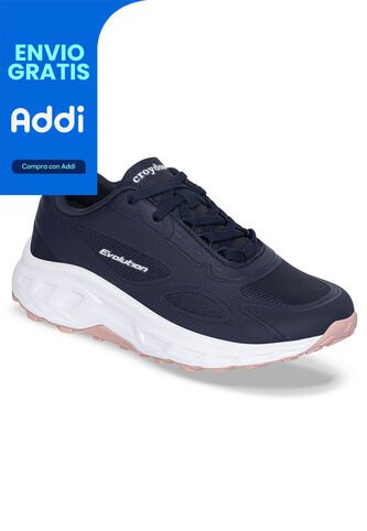 Tenis Trail Running Kimeq Azul Osc Croydon Para Mujer Croydon