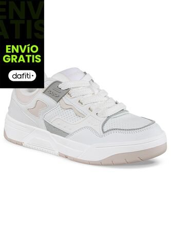 Tenis Urbanos Gimur Beige Croydon Para Mujer Croydon