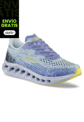 Tenis Running Taro Azul Para Mujer Croydon Croydon