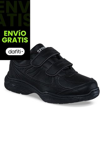 Tenis Colegial 11 New Negro Para Niña Y Niño Croydon Croydon