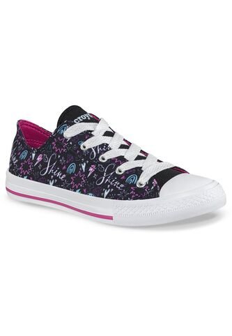 Tenis Casuales Portia Bajo Negro Croydon Para Niña Croydon