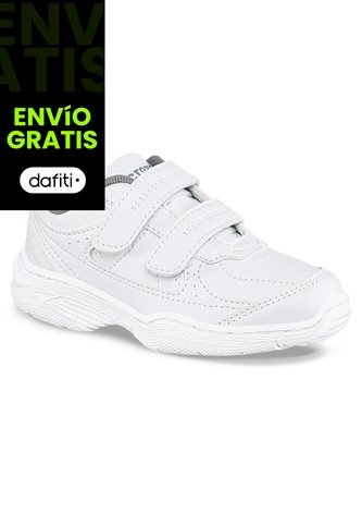 Tenis Colegial 11 New Blanco Para Niño Y Niña Croydon Croydon