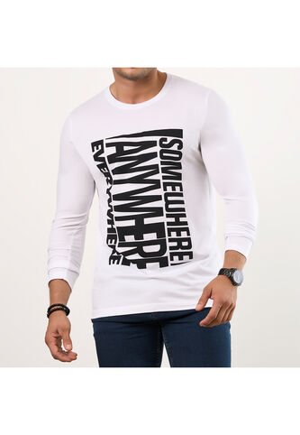 Camibuzo Axel Blanco Para Hombre Croydon Croydon