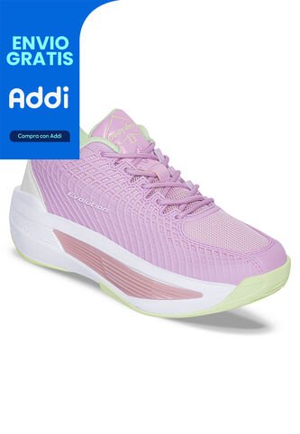 Tenis Basketball Rennir Lila Croydon Para Mujer Croydon